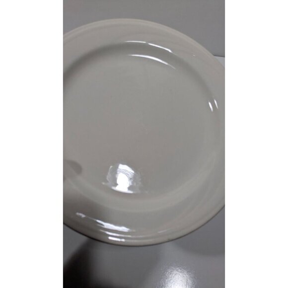 Syracuse China Cascade 9.75" White Ceramic Dinner Plate - Picture 5 of 10